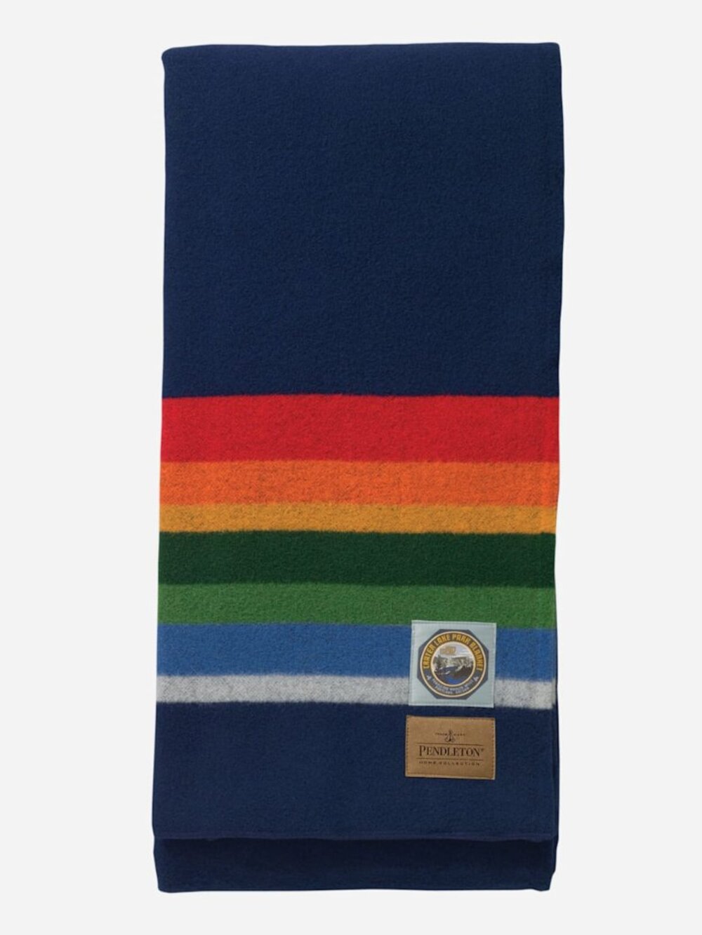 Pendleton Crater Lake National Park Blanket 100% wool Navy